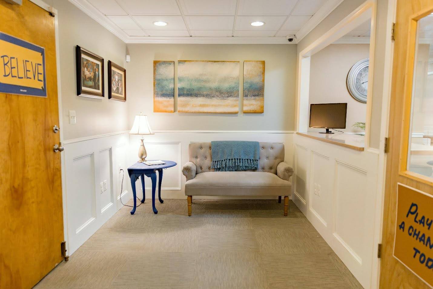 Inside the Carlozo & Company office in Timonium